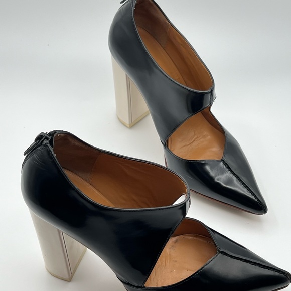 3.1 PHILLIP LIM Kadie Cut Out Bootie- patent leather strap pump, 7 - Picture 4 of 15